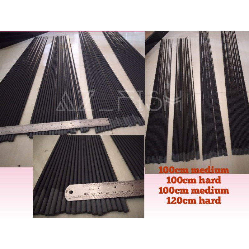 carbon solid 100cm 120cm hard & medium