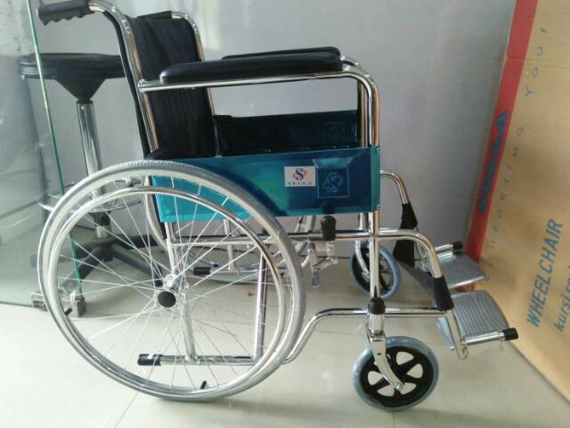 KURSI RODA Sella|KY 809|WHEEL CHAIR|ALKES murah sby