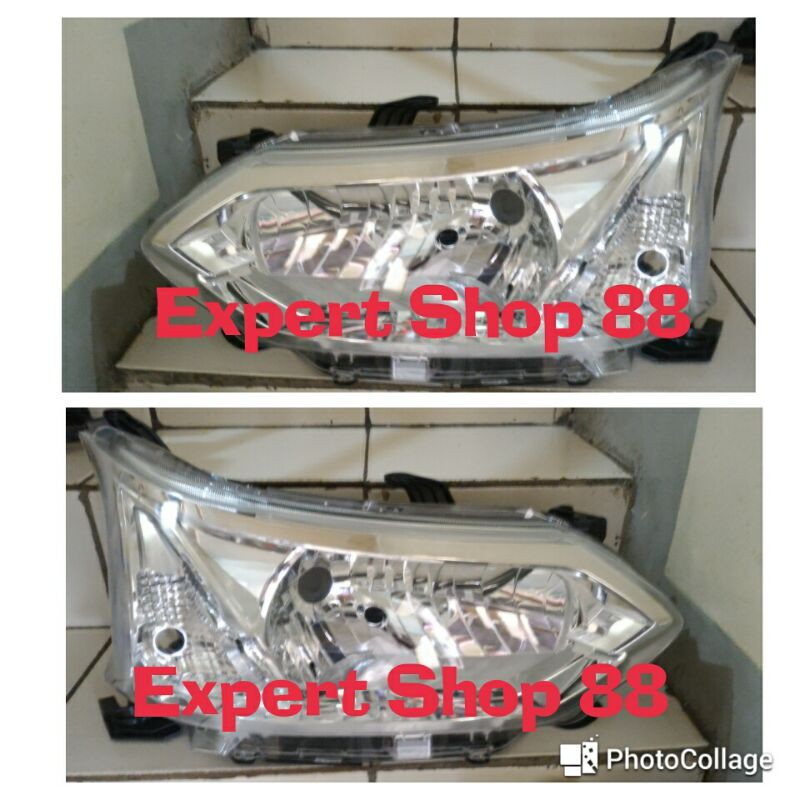headlamp head lamp lampu besar depan utama toyota grand avanza daihatsu great xenia 2016 2017 2018