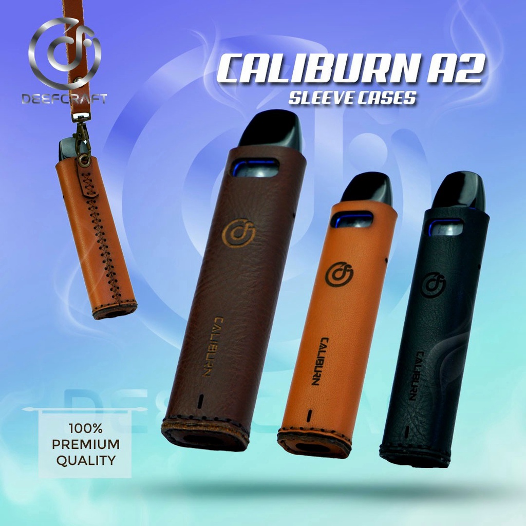 Premium Sleeve Case Caliburna2 leather sleeve Free Tali Lanyard