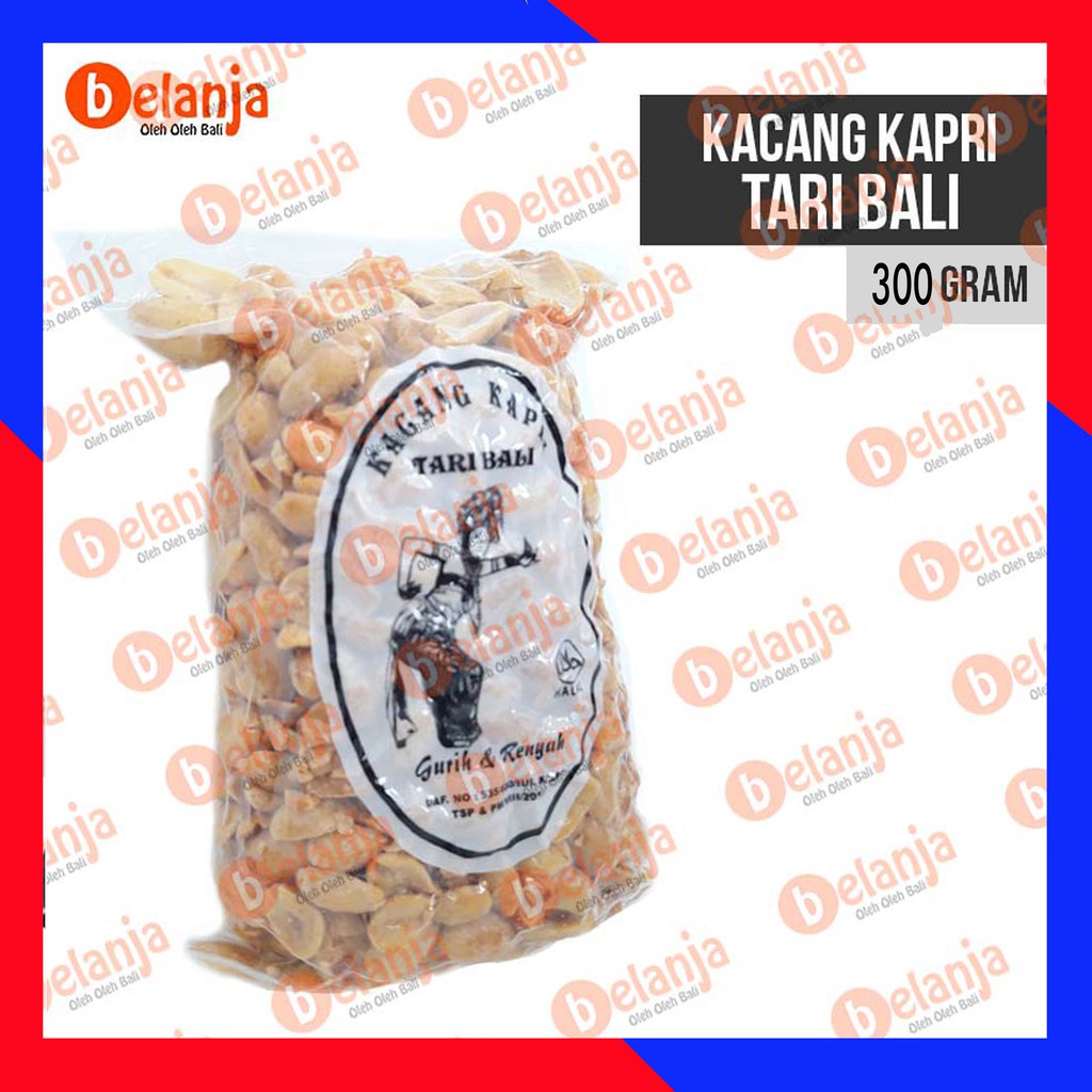 

Kacang Kapri Tari Bali Meman Asli Bali 300gr makanan ringan snack kacang bawang empuk gurih enak oleh oleh bali cemilan murah krisna bali