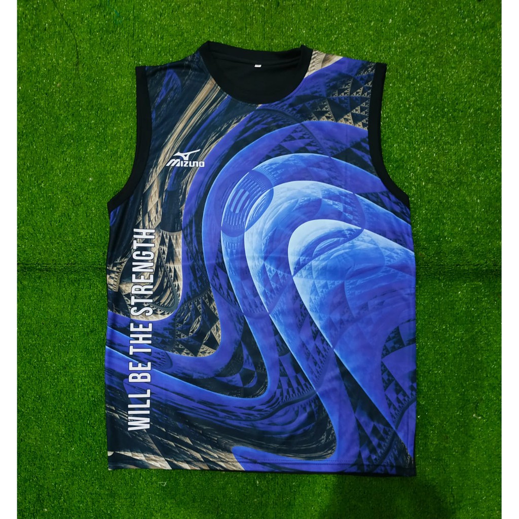 SINGLET MZN 04 BAJU VOLI JERSEY OLAHRAGA PRIA FULL PRINTING TERMURAH BAJU VOLLY JERSEY BADMINTON
