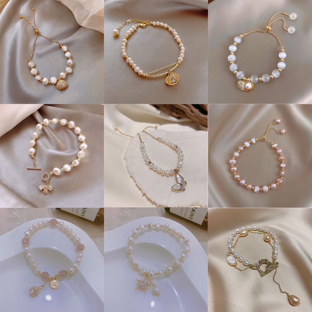 Gelang Mutiara Air Tawar Untuk Wanita