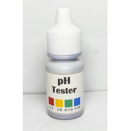 LIQUID PH TESTER CAIR drop tetes 15ML cairan tes kandungan asam basa - PACKING BUBBLE