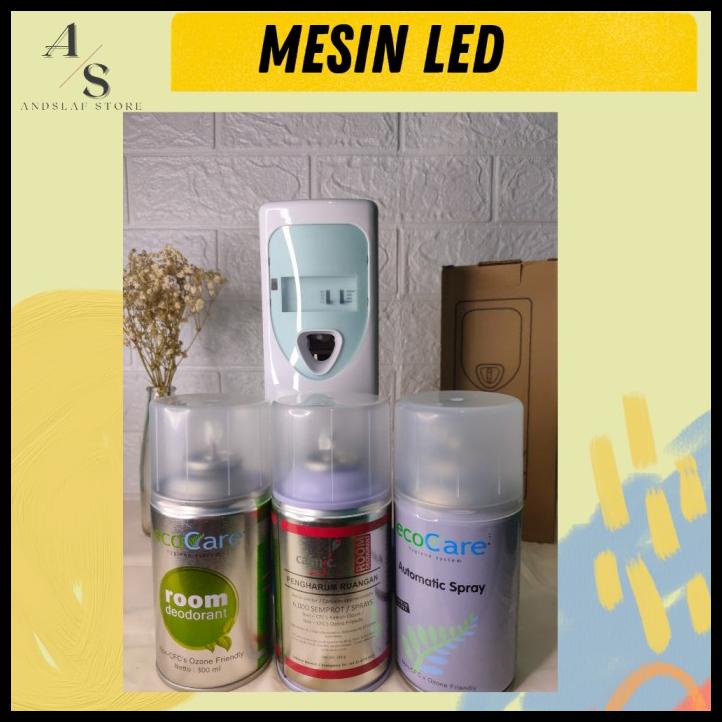 Mesin Pengharum Ruangan Otomatis Led Calmic Ecocare Glade Cocok