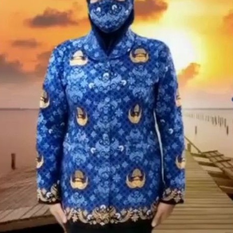 korpri terbaru 2022/ baju korpri wanita/ baju korpri pakaii furing/ seragam korpri terbaru 2022