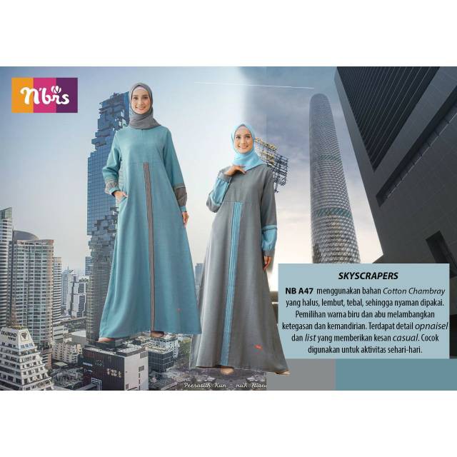 GAMIS DEWASA NIBRAS TERBARU 2020 NB A47