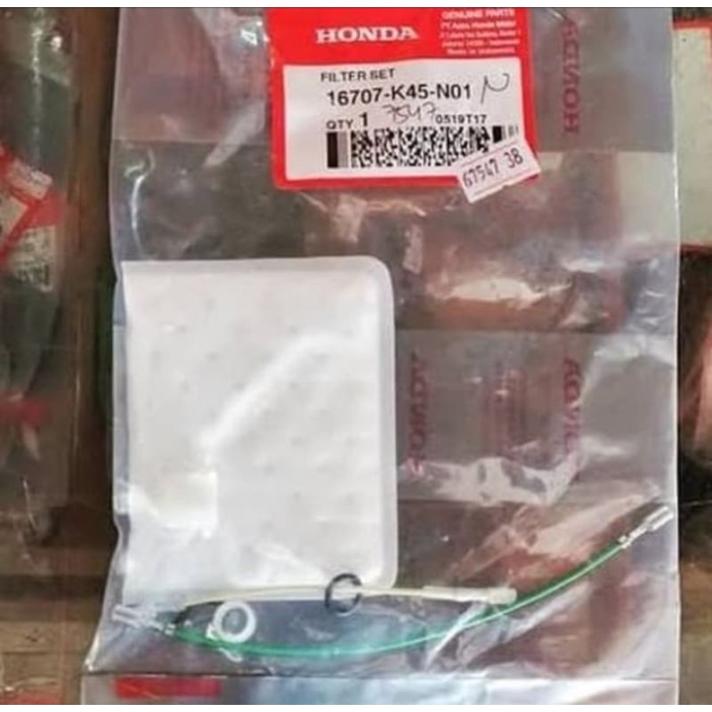 16707-K45-N01 HGP AHM 100% ORIGINAL FILTER SET HONDA CBR 150R CRF 250 16707K45N01