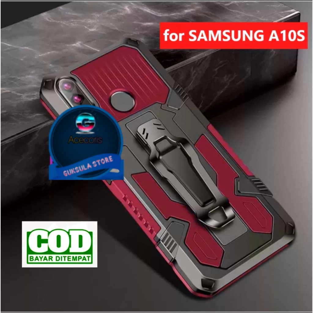 CASING HP SAMSUNG GALAXY A10S MODEL BARU HARD CASE KLIP KESING SILIKON STANDING CASE
