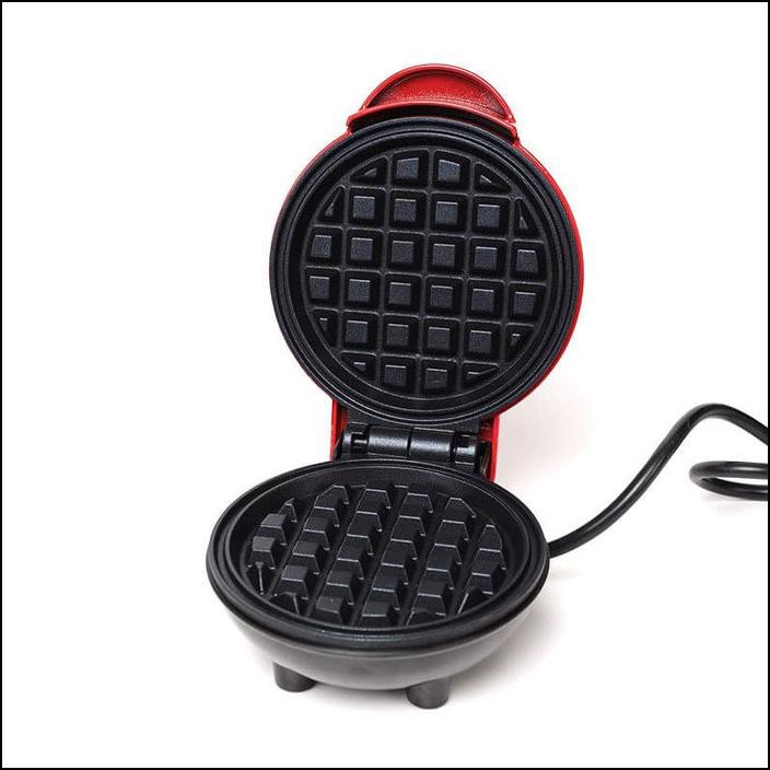 CETAKAN WAFFLE MAKER MINI ELEKTRIK CETAKAN WAFEL LISTRIK