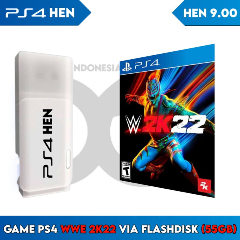 Game PS4 HEN WWE 2K22 PKG