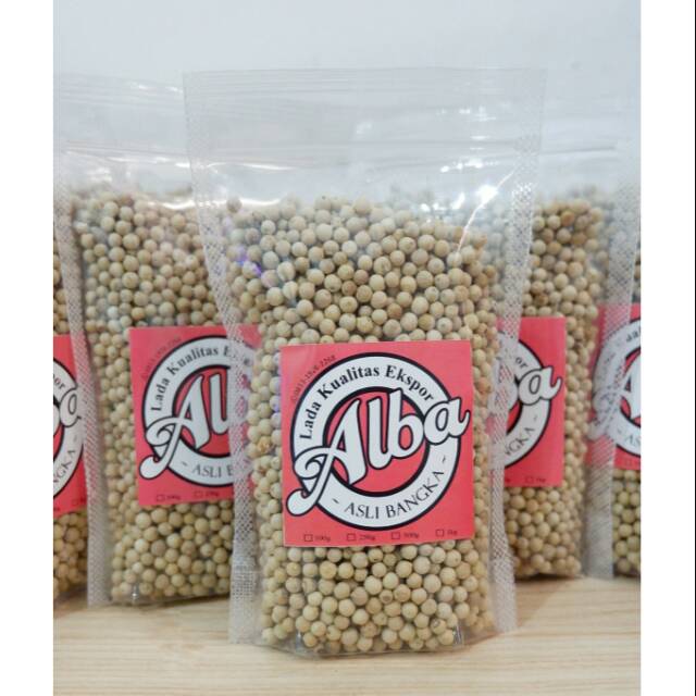 

Merica / Lada Putih Bangka kualitas Ekspor 100 gr
