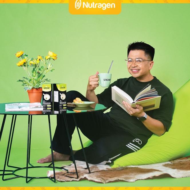 Izisoup Instant Mushroom Cream Soup (2 Box) - Menu Instan