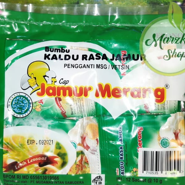

NEW Kaldu Jamur Merang Saset 10 gr 1 dus - jamur