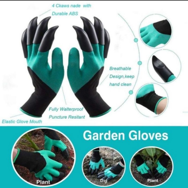 sarung tangan kebun sarung tangan berkebun cakar garden genie gloves original safety glove