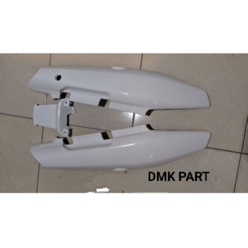 cover body motor Suzuki Tornado Shogun kebo warna putih