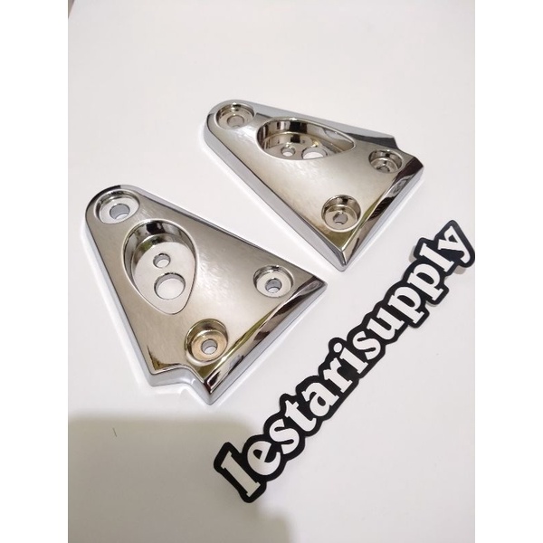 PANGKON LAMPU DEPAN TIGER REVO ORI COPOTAN MOTOR CRHOME