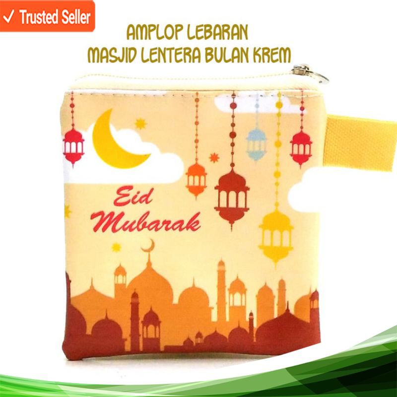 

Jual Amplop Lebaran MASJID LENTERA BULAN KREM Suvenir Dompet Pouch Lebaran Barang berkwalitas