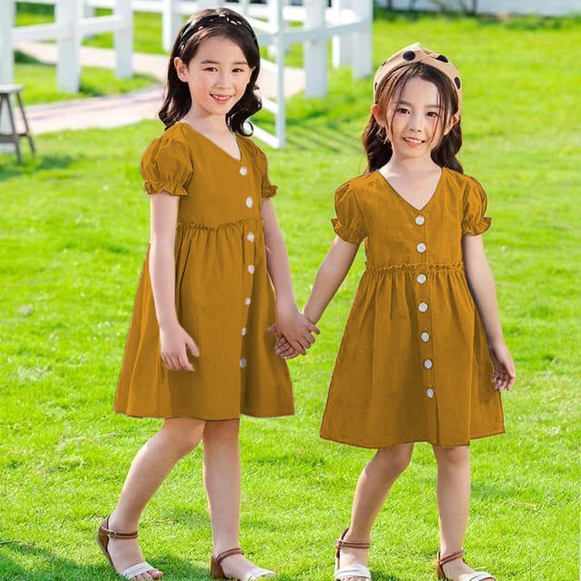 Tokomilkan - Dress Baju Anak Perempuan NOVELIA Dress Kids / Dress Anak Cewek