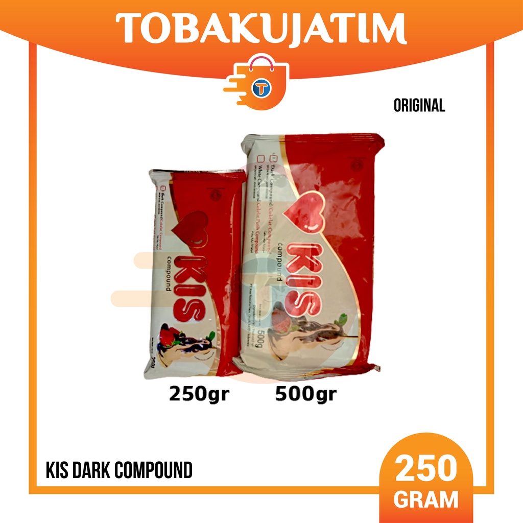 

KIS DARK 250gr ORI coklat batang compound