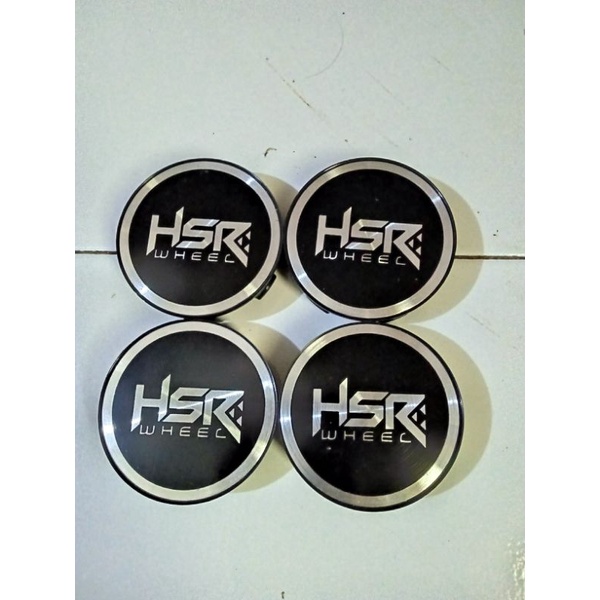 Dop velg center Hsr 6,4 cm (4 pcs untuk satu mobil)