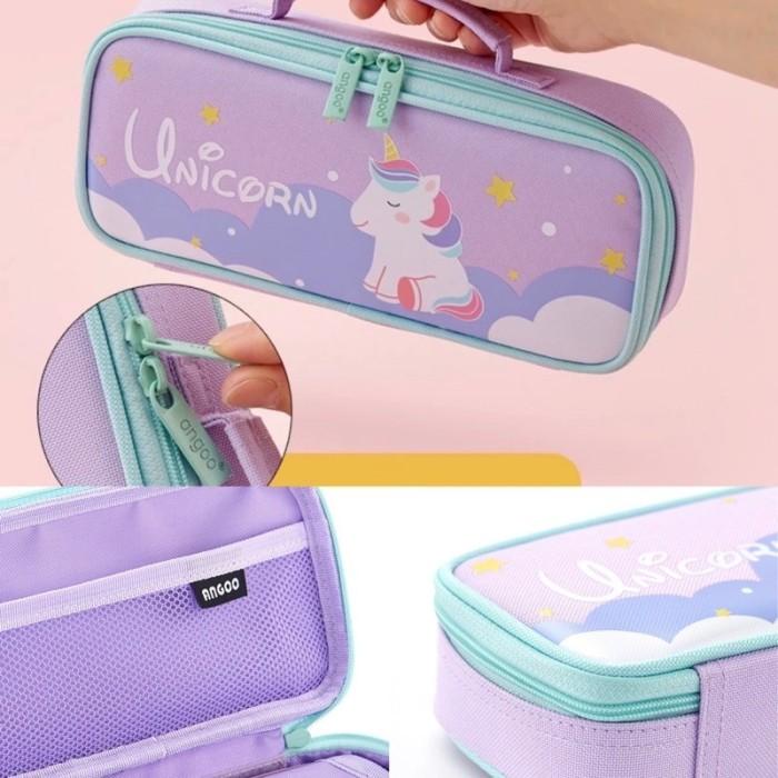 

Premium Large Capacity Pencil Bag Kotak Pensil Alat Tulis Pencil Case 058