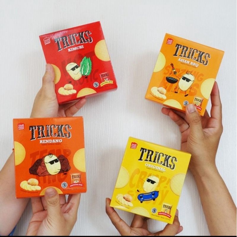 

Tricks Cips Baked Potato Snack Kentang