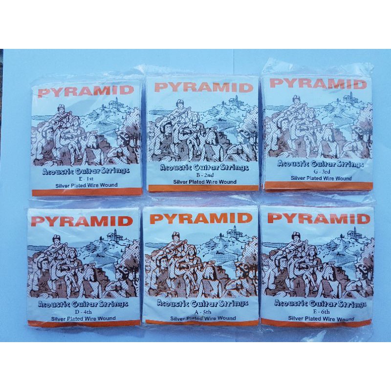 COD(minim beli 6 biji)Senar Gitar String Akustik Original  premium( Eceran no1 - 6)