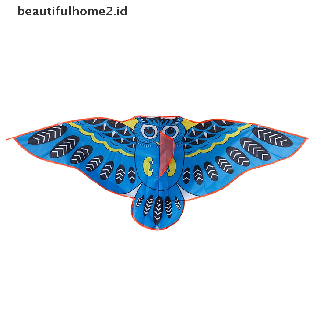 (Beautifulhome2) Buku Literatur Bahasa MandarinId 1pc Layanglayang Lipat Motif Kartun Burung Hantu Untuk Olahraga Outdoor Anak