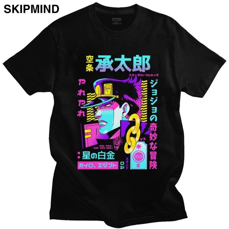 Baju Kaos Anime Jepang Logo Jojo bizzare adventure / jojo bizarre adventure / t shirt manga anime 1