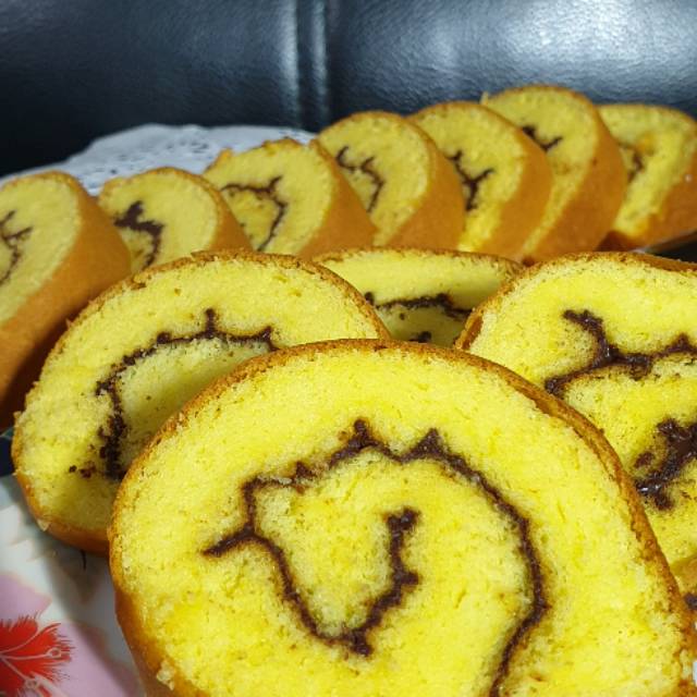 

Bolu gulung cokelat