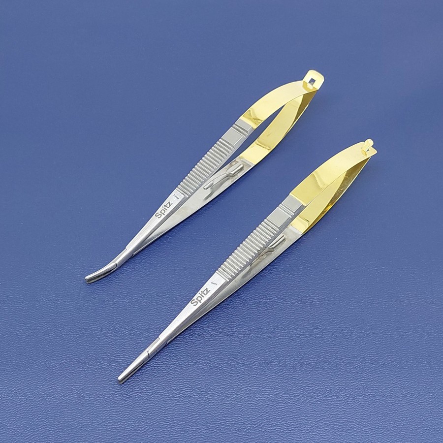 Alat Medis Alkes Castroviejo Needle Holders with Tungsten Carbide 14cm| Spitz|Pinset Medis|Pinset Operasi|Pinset Dokter|Gudang Medis