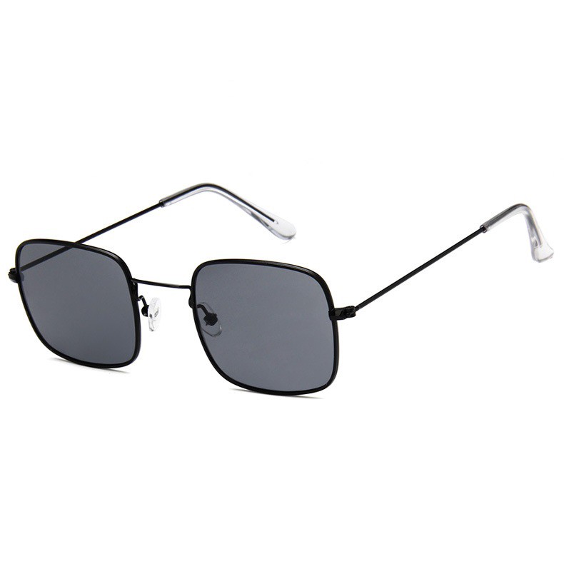 DODORY K704 Kacamata Wanita Kaca Mata Hitam Sunglasses Style Korea Fashion Pria-Hitam