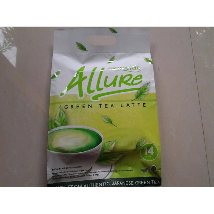 

ALLURE JAPANESE GREEN TEA LATTE - MATCHA LATTE - tth1356