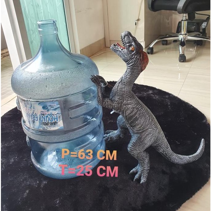 Mainan Dinosaurus Corythosaurus 63Cm Dino Jumbo Karet 7021-3