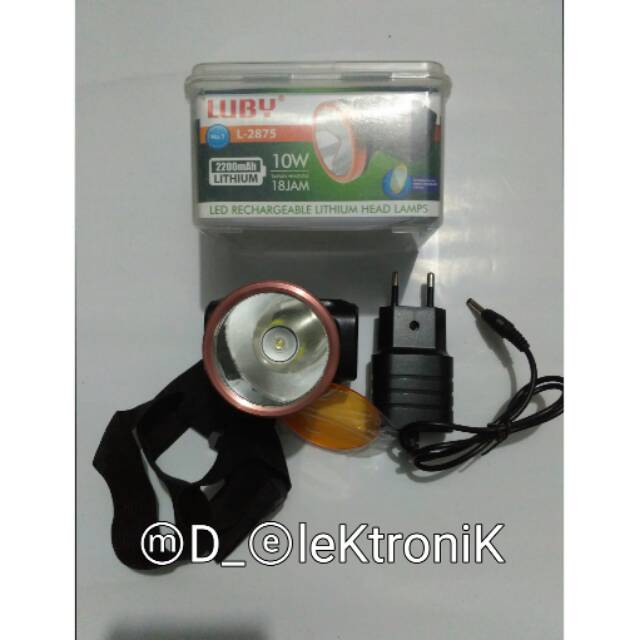 Senter Kepala Luby 10 watt L-2875