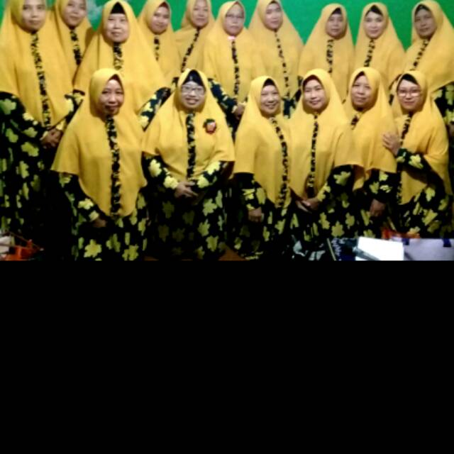 Gamis seragaman pengajian arisan majelistaklim ibu pkk partai