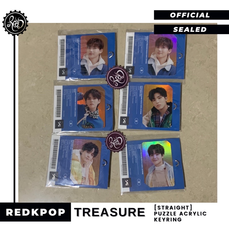[READY] Treasure Puzzle Acryl Keyring Treasure Jikjin Keyring