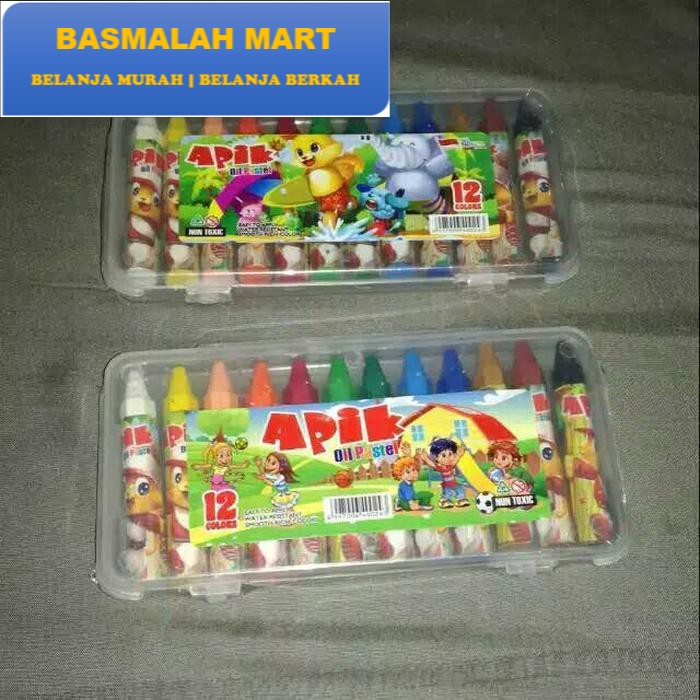 

Crayon Apik 12 warna Murah Berkualitas