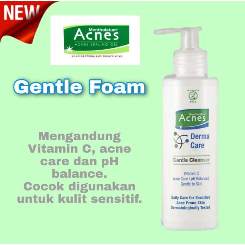 ACNES DERMA CARE GENTLE CLEANSER 120ml