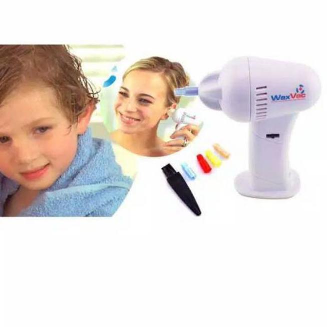 ♥ Alat penyedot pembersih kotoran telinga WAX VAC elektrik congek telinga kuping dewasa & anak WAXVA