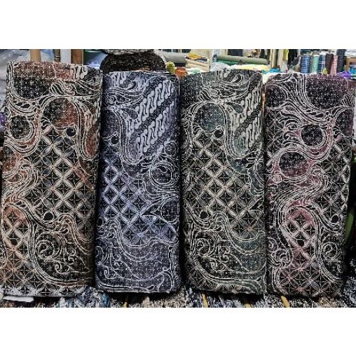 Bahan Kain batik katun Halus harga per 1/2 meter