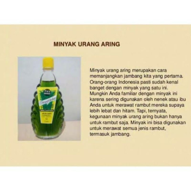 FORA ORANG ARING ORIGINAL BPOM - MINYAK URANG ARING 125ml 100ml 65ml 45ml - 125 / 100 / 65 / 45 ml