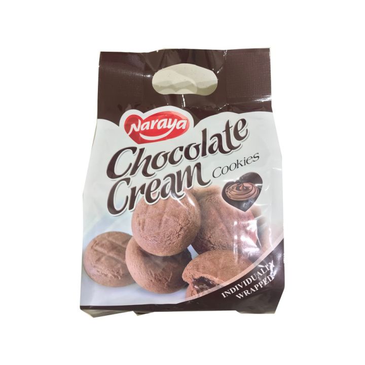 

Makanan Ringan - Naraya Chocolate Cream Cookies 280gr