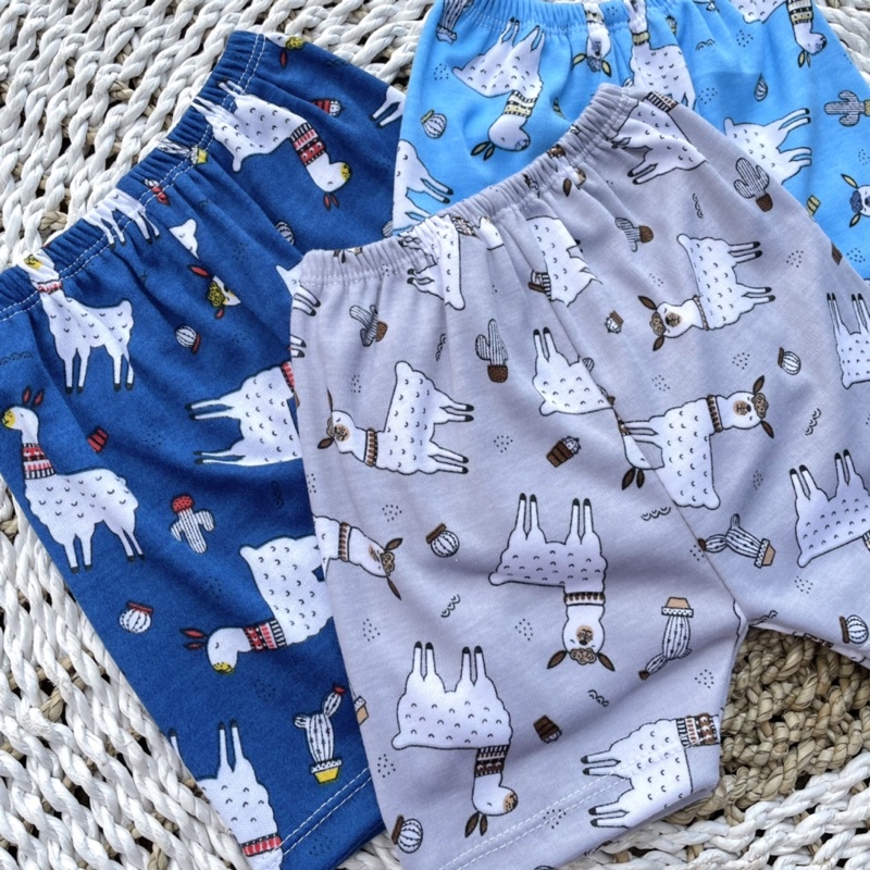 3 PCS Celana Pendek Bayi Celana Bayi Baru Lahir DNW BABY