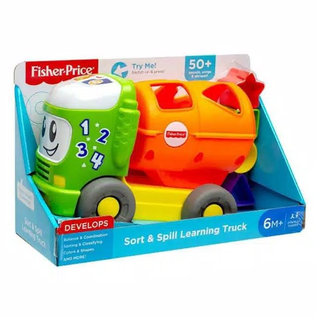 FISHER PRICE FYL39 SHAPE SORTER TRUCK MR010713 / MAINAN ANAK