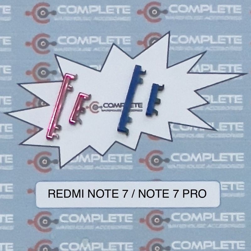 TOMBOL ON OFF REDMI NOTE 7 / REDMI NOTE 7 PRO / TOMBOL LUAR ON OFF VOLUME