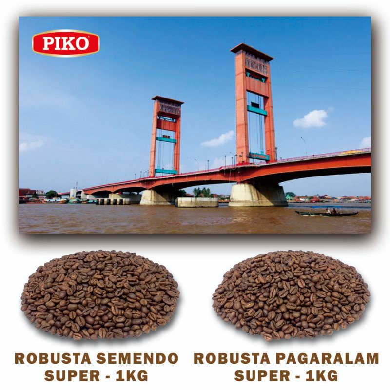 

Kopi Robusta Sumatera Selatan Super 1kg Biji Kopi Bubuk