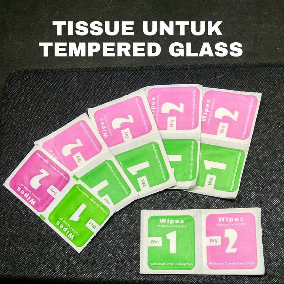 Tissue / Tisu /Wipes Untuk Membersihkan LCD / Layar HP Smartphone basah dan kering