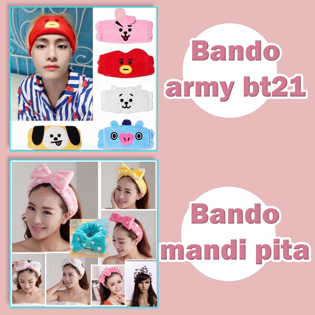 BANDO PITA / BANDO MANDI PITA / BANDO KOREA ARMY BT21